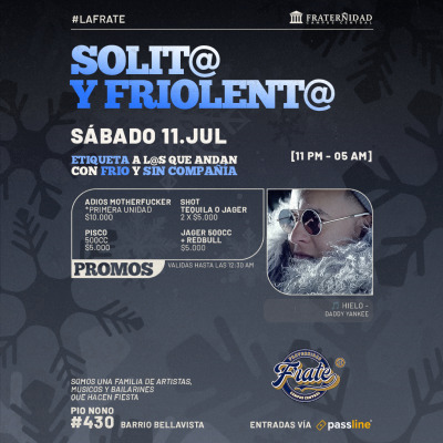 FRATERNIDAD CAMPUS CENTRAL - SOLIT@ Y FRIOLENT@