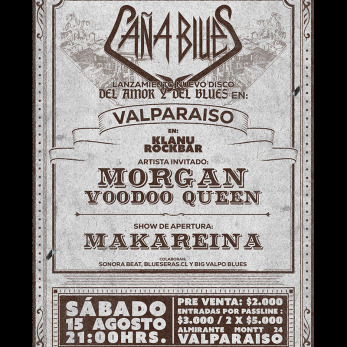 Lanzamiento Del Amor y Del Blues Valparaíso