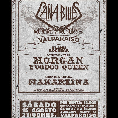Lanzamiento Del Amor y Del Blues Valparaíso