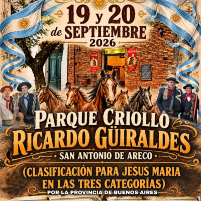 GRAN JINETEADA PARQUE CRIOLLO Y MUSEO RICARDO GÜIRALDES