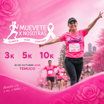Muévete x Nosotras caminata corrida por el cáncer de mama
