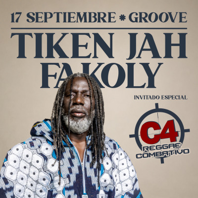 Tiken Jah Fakoly en Groove @ 17.09.2026
