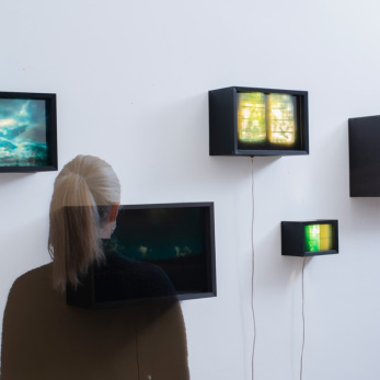 Inauguración exposición Luz, espacio y memorias de Verónica Ibañez