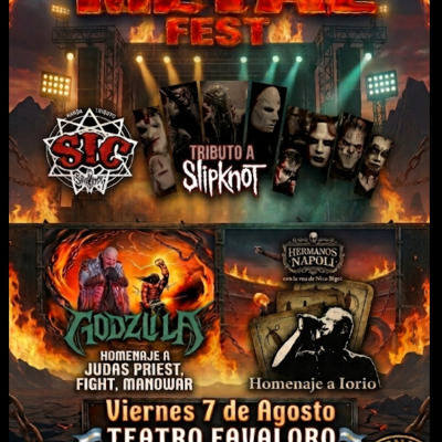 Tribute Metal Fest Slipknot Judas Priest Iorio