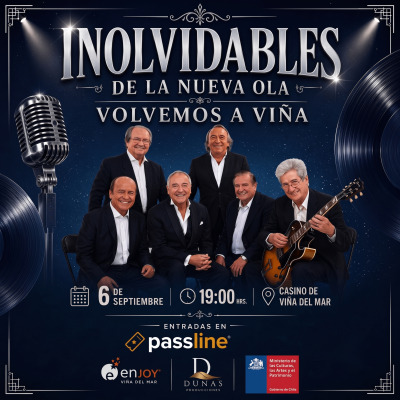 Inolvidables de la Nueva Ola | Enjoy Viña