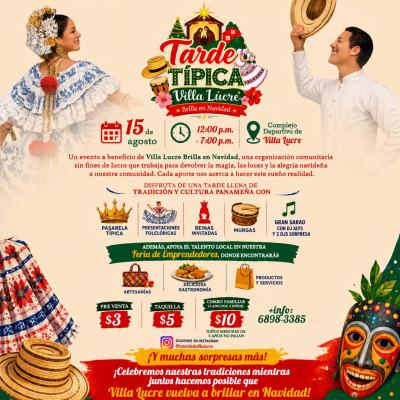 Tarde Típica - Villa Lucre Brilla en Navidad