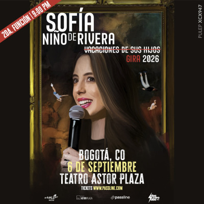 VACACIONES DE SUS HIJOS, StandUp Comedy | Bogotá - 2da. Función