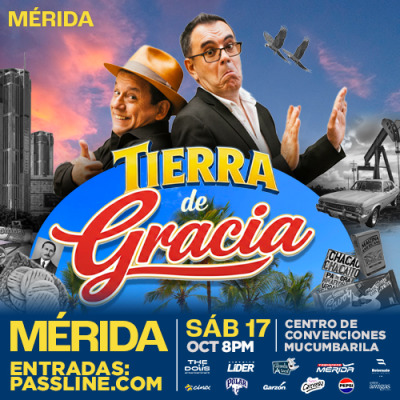 TIERRA DE GRACIA -Emilio Lovera y Laureano Marquez  MERIDA