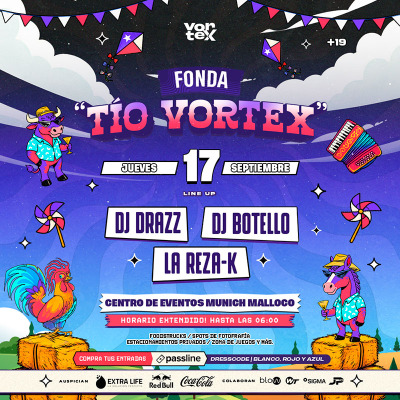 🇨🇱 FONDA TÍO VORTEX 2026 🇨🇱 17 Septiembre