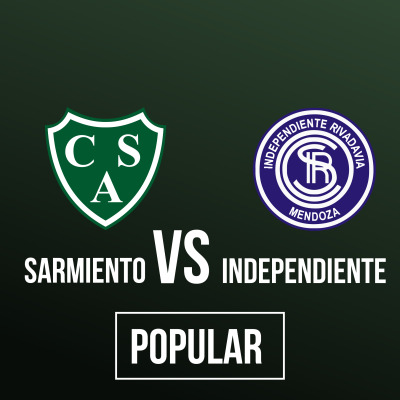 SARMIENTO VS IND. RIVADAVIA - POPULAR