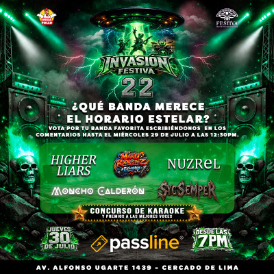 INVASIÓN FESTIVA - EDICIÓN Nº 22