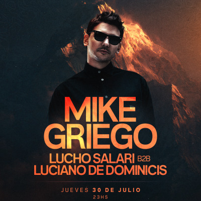 Jue 30 Jul • UFO CLUB • MIKE GRIEGO