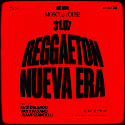 Moscu House - Reggaeton Nueva Era | Viernes 31 de Julio