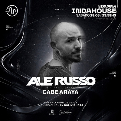 Nirvana InDaHouse ★ ALE RUSSO (All Day I Dream) ★ 29.08.26