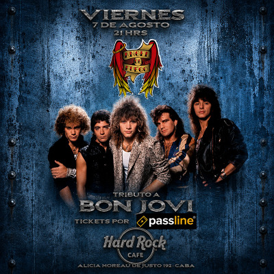 Angel de Fuego en vivo en Hard Rock Puerto Madero
