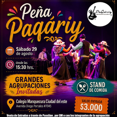 Peña Agrupación Folklórica Paqariy 2026