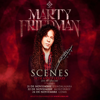 MARTY FRIEDMAN EN CDMX
