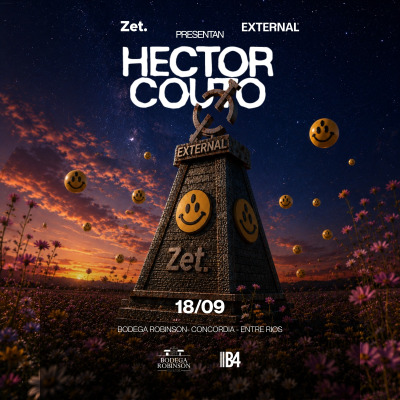 ZET x EXTERNAL | Dia de la primavera | Hector Couto + Guido Santiago + Nadi Gruv. (VENTA URUGUAY)