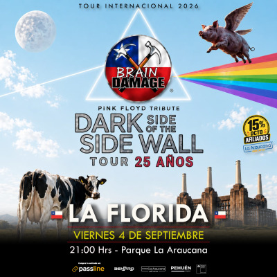 Brain Damage - Tributo a PinkFloyd en La Florida