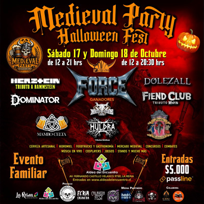 MEDIEVAL PARTY HALLOWEEN FEST 2026