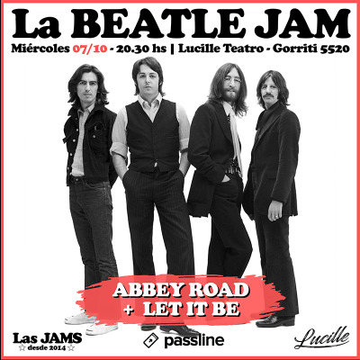 La Beatle Jam | Mié 07 Oct | Abbey Road + Let It Be
