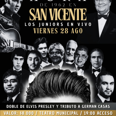 Teatro Municipal San Vicente - Los Juniors Baby (Volver a 1962)