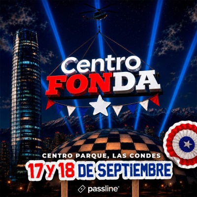 🇨🇱 CentroFonda |  Pase 2 Días (17 y 18 Septiembre)  | Centro Parque 🇨🇱