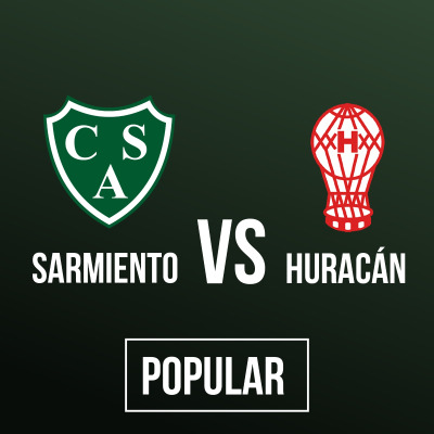 SARMIENTO VS HURACAN - POPULAR