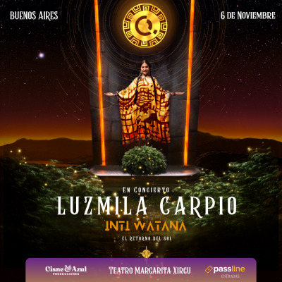 Luzmila Carpio en Buenos Aires 2026
