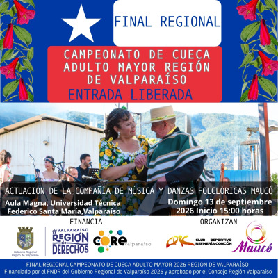 Campeonato de Cueca Adulto Mayor Region Valparaiso