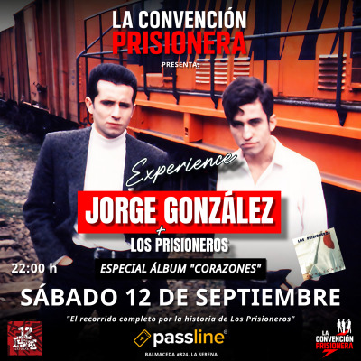 Los Prisioneros | Especial Corazones | 12 Lunas Restobar