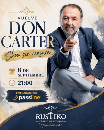Don Carter en Rustiko Huechuraba