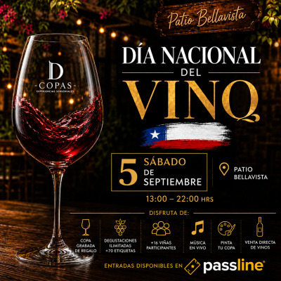 🍷 Feria Día Nacional del Vino D-COPAS | Patio Bellavista