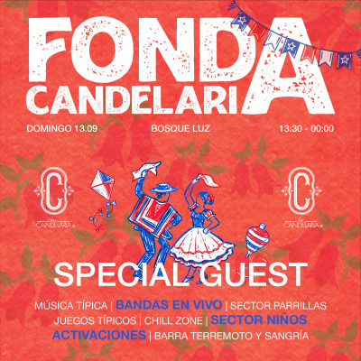 🇨🇱 FONDA CANDELARIA 🇨🇱 || DOMINGO 13 SEPTIEMBRE