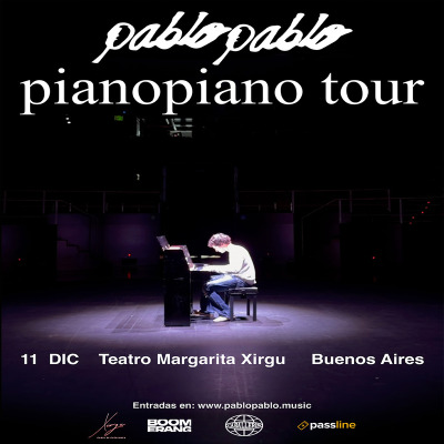 Pablopablo presenta ¨Pianopiano Tour¨