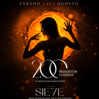 200 - REGGAETÓN CLASSICS - HOTEL W - SÁBADO 22