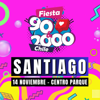 Fiesta 90 2000 Santiago - Centro Parque - 14 de noviembre 2026