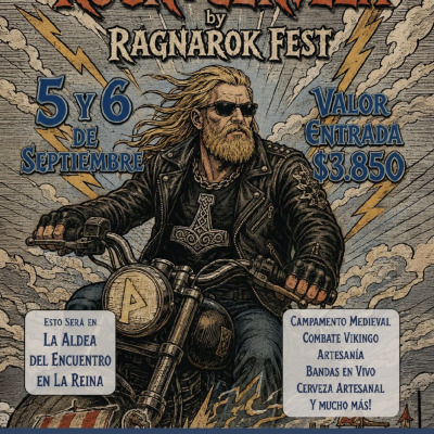 ⚔️🔥 RAGNAROK FEST – ¡EL TRUENO DEL ROCK LLEGA A LA REINA! 🎸⚡🍺