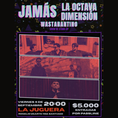 Tocata Jamás - La Octava Dimensión - Wastarantino (Show de stand-up)