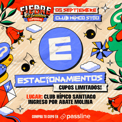 Estacionamiento Fiebre de Cumbia la Fonda