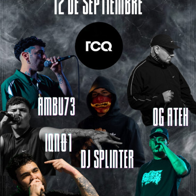 Tcq club evento de hip hop