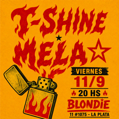 T-SHINE + MELA ✰ EN BLONDIE