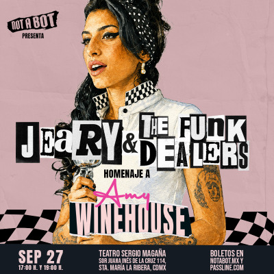 Homenaje a Amy Winehouse por Jeary & The Funk Dealers