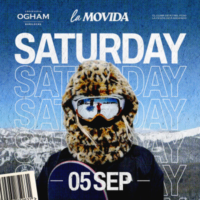 Sábado 05.09 | LA MOVIDA BARILOCHE