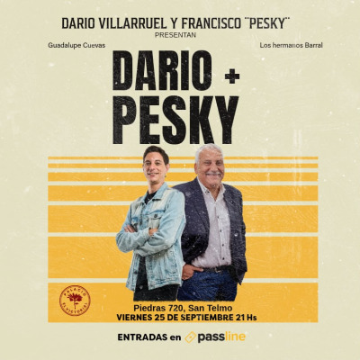 DARIO Y PESKY EN EL VICTORIAL