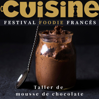 Taller de mousse de chocolate con Marcos Speroni