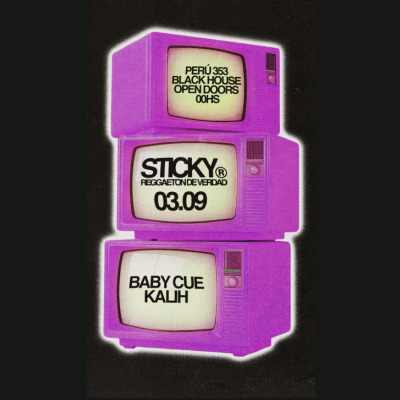 STICKY - FIESTA DE REGGAETON - Jueves 3 de Septiembre