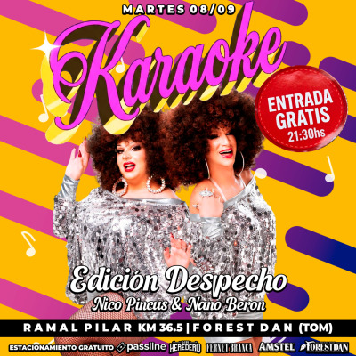 KARAOKE- Edición DESPECHO -   En Forest Dan Tom