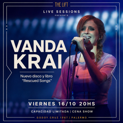 VANDA KRAI: Presentación del nuevo disco y libro “Rescued Songs”