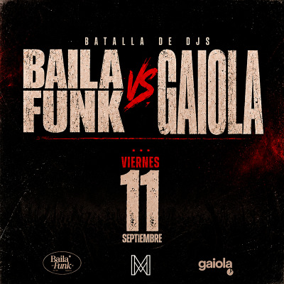 Moscu House X Gaiola BR | Viernes 11 de Septiembre